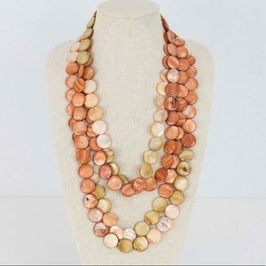 Necklace Mother if Pearl set/2 strands